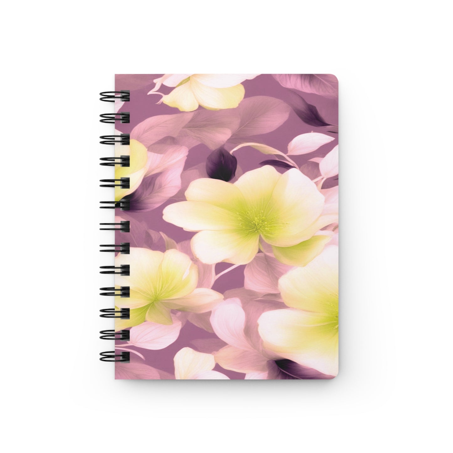 Lemon Blossom Floral Bunch Bound Journal, 5" x 7" 150 pages