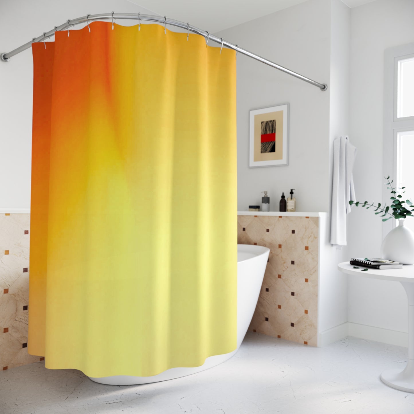 Phoenix Fade Shower Curtains, 71" x 74"