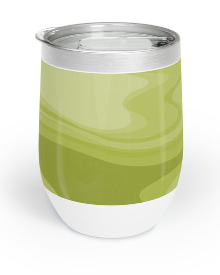Lemon Wavey 12 oz Chill Wine Tumbler