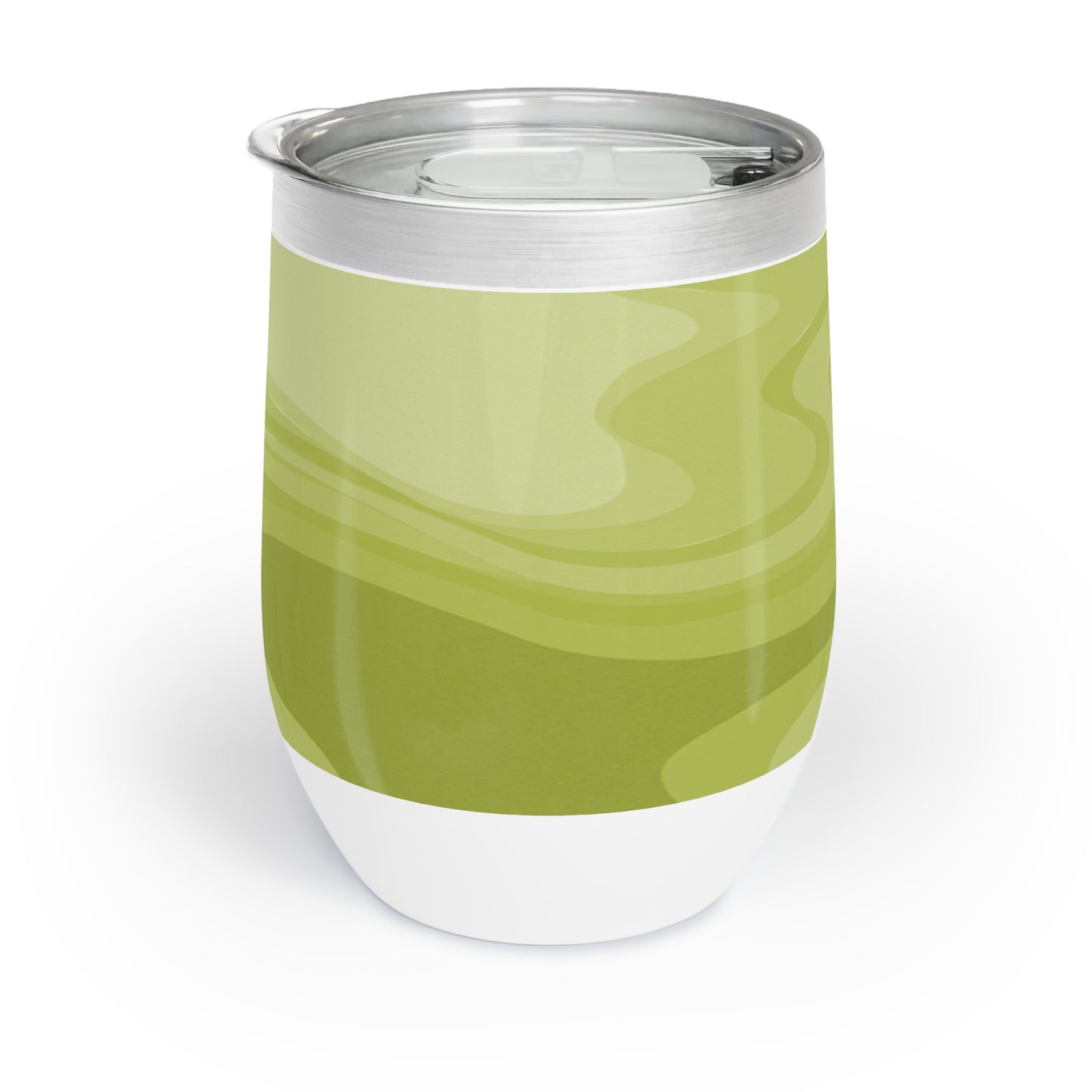 Lemon Wavey 12 oz Chill Wine Tumbler