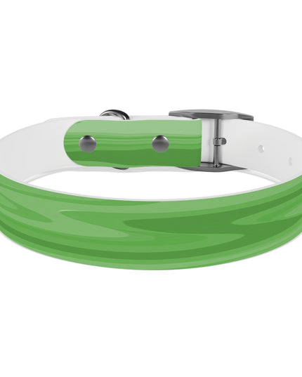 Greenie Meanie Wavey Medium Dog Collar