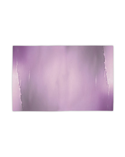 Dark Pink Sea Amethyst Fog Beach Towel, 18" x 27"