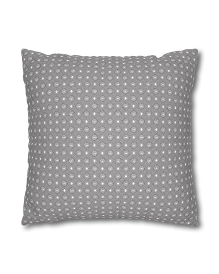 Desaturated Star-crossed Bodies Spun Polyester Square Pillowcase, 14" x 14"