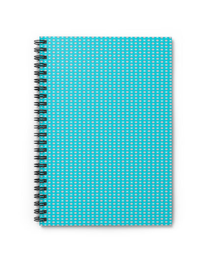 Tif Green Star-crossed Bodies Spiral Notebook - Ruled Line, 6" x 8", 118 pages