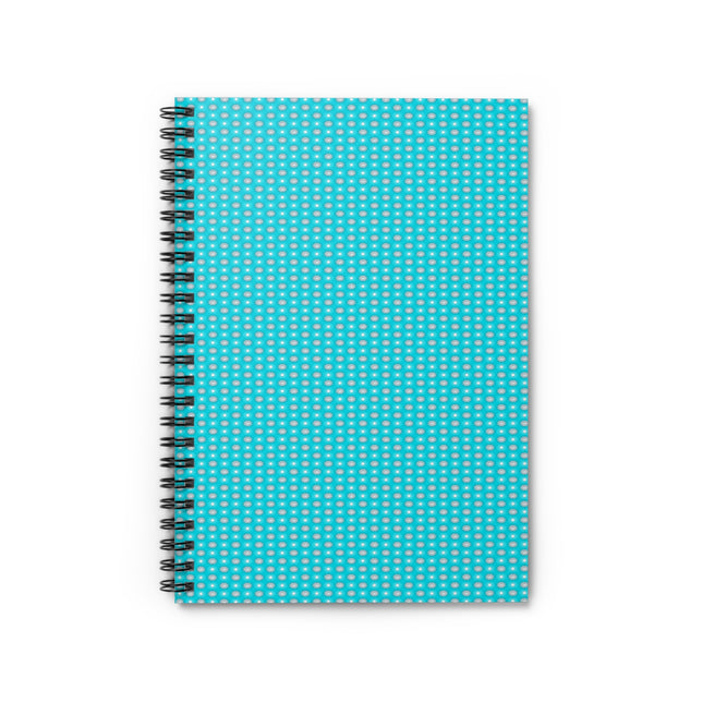 Tif Green Star-crossed Bodies Spiral Notebook - Ruled Line, 6" x 8", 118 pages