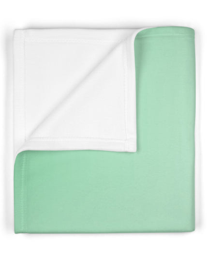 Mint Fade Soft Fleece Baby Blanket, 30" x 40"