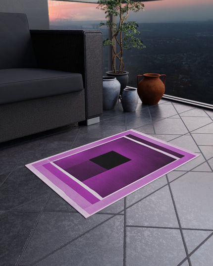 Magenta Shadow Outdoor Rug, 24" x 36"