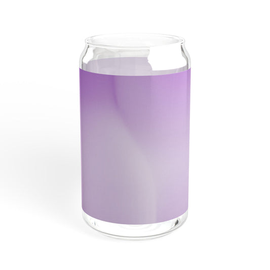 Soft Lavender Fade Sipper Glass, 16oz
