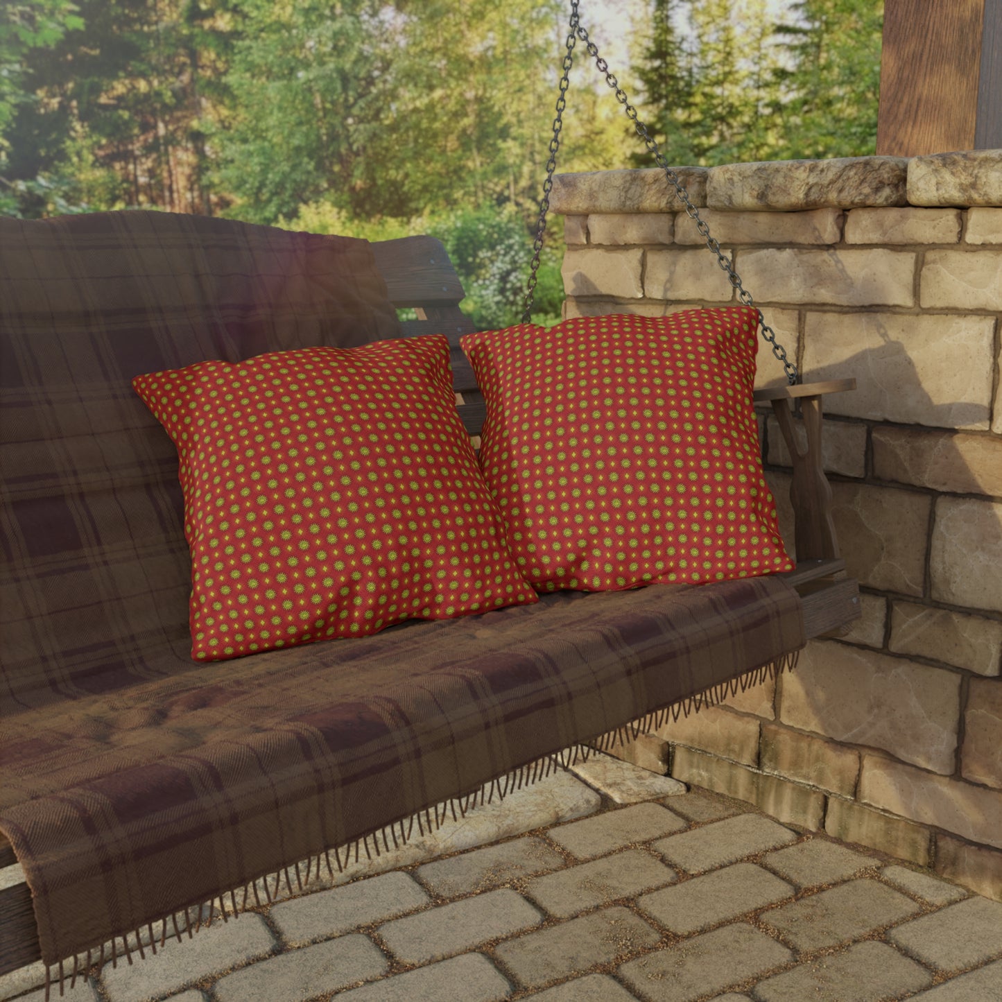Late Evening Star-crossed Bodies 20" x 20" Outdoor Pillows