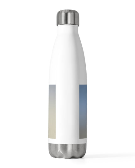 Cobalt Fade 20oz Insulated White Water Bottle