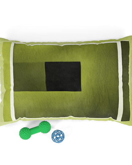 Lemongrass Shadow 28" × 18" Pet Bed
