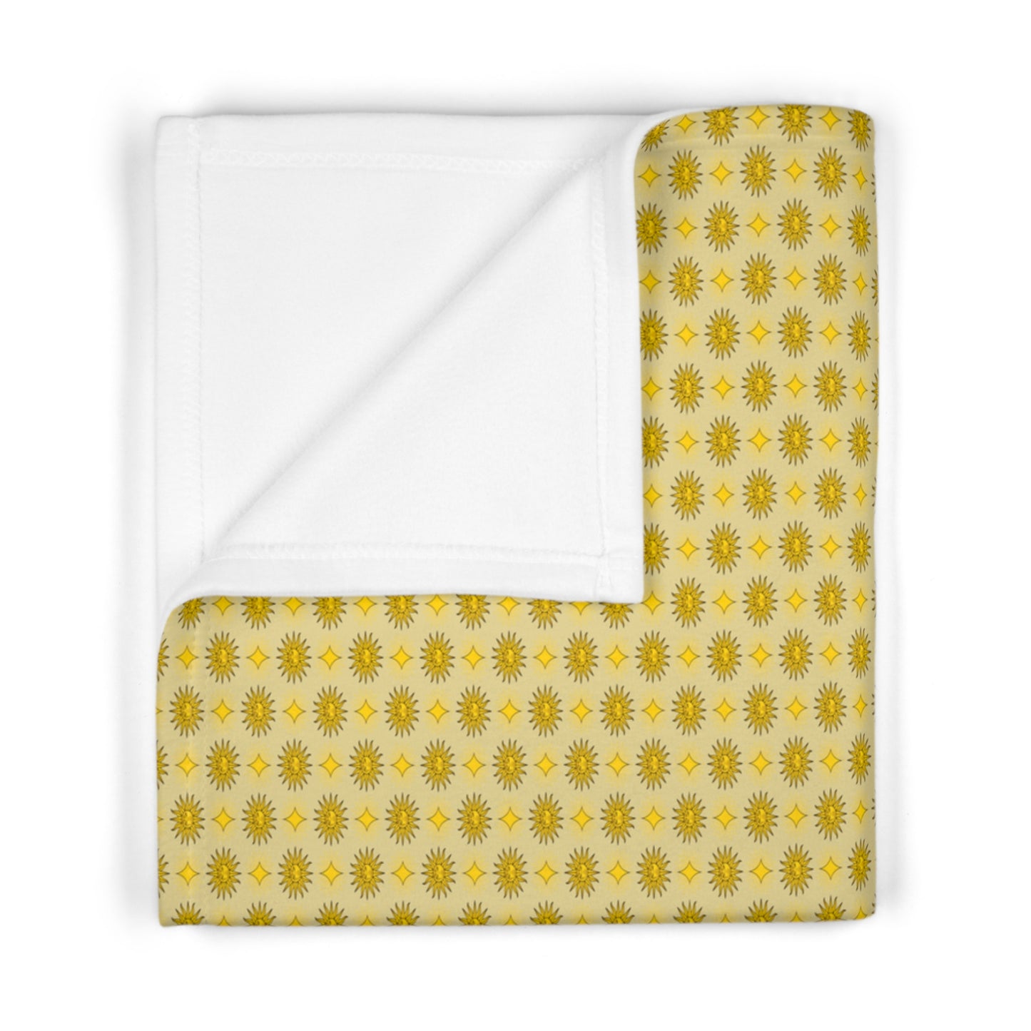 Lemongrass Star-crossed Bodies Soft Fleece Baby Blanket, 30" x 40"
