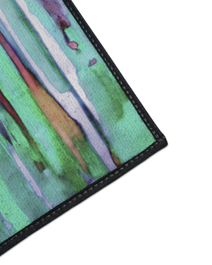 Striped Pastels 48" x 72" Heavy Duty Floor Mat