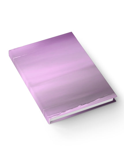 Dark Pink Sea Amethyst Fog 5" x 7" Journal - 128 Ruled Line pages