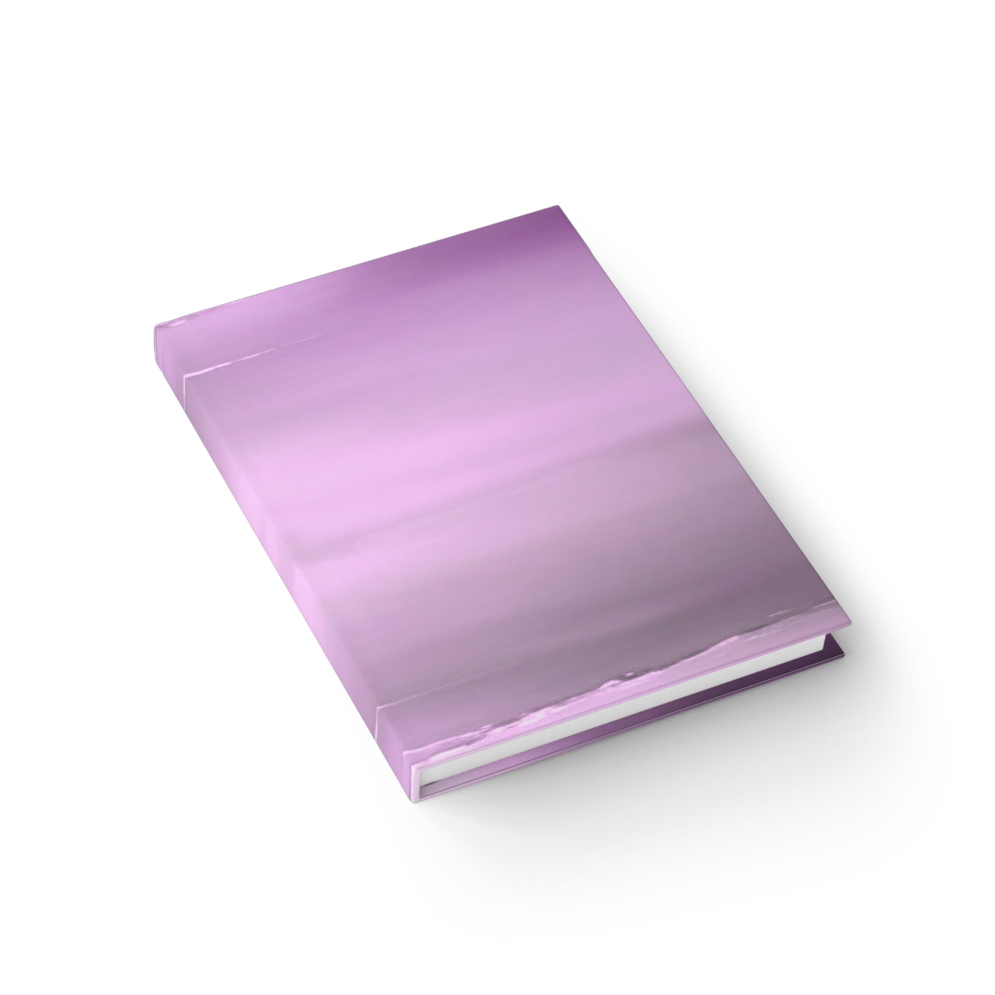 Dark Pink Sea Amethyst Fog 5" x 7" Journal - 128 Ruled Line pages