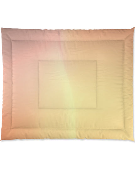 Hot Peach Fade 104" × 88" Comforter