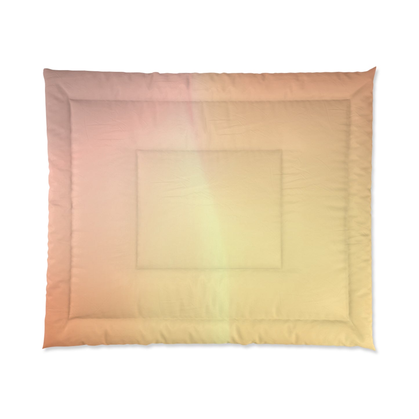Hot Peach Fade 104" × 88" Comforter
