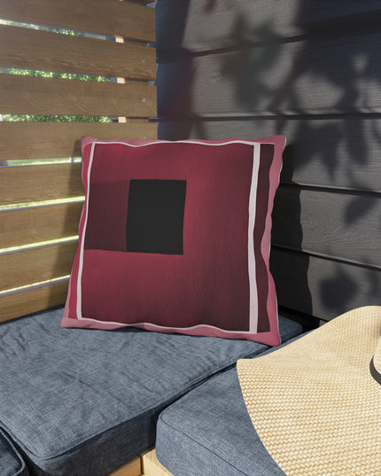 Red Shadow 16" x 16" Outdoor Pillow