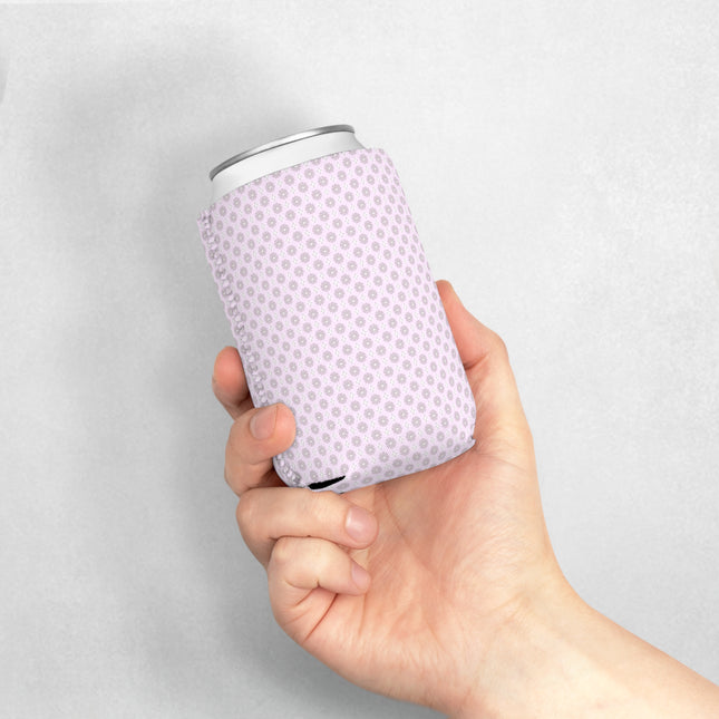 Pink Mornings Star-crossed Bodies 12 oz Can Cooler Sleeve