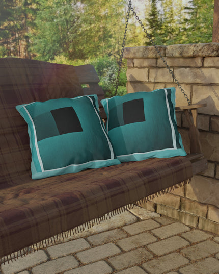 Tif Shadow 18" x 18" Outdoor Pillow