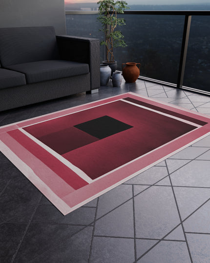 Red Shadow Outdoor Rug, 60" x 84"