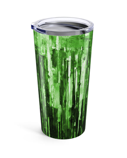 Striped Mint Pastel Tumbler 20oz