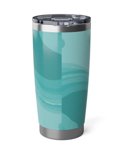 Tif Green Wavey Vagabond 20oz Tumbler