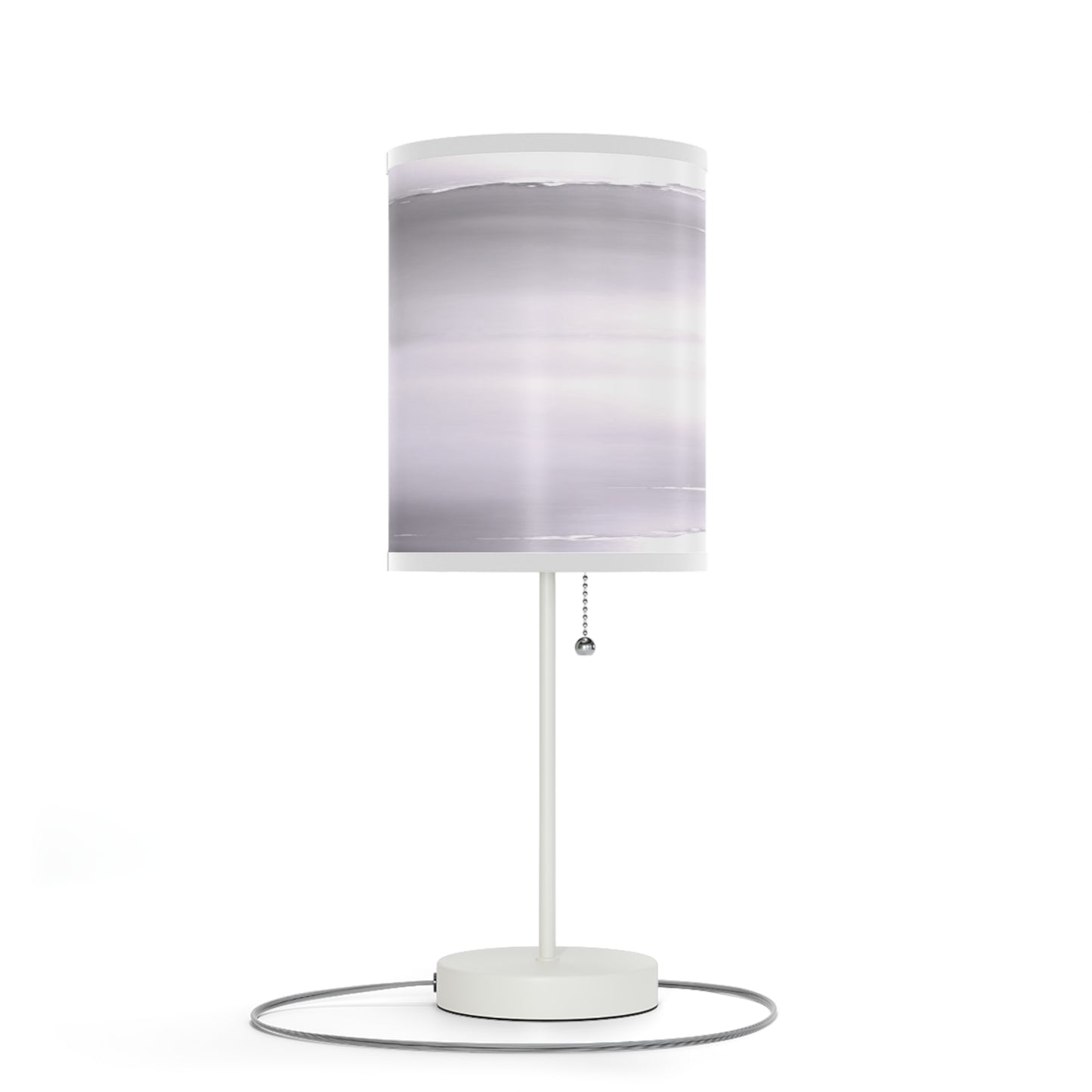 Sephia Sea Dark Fog Table Lamp on a White or Silver Stand, US|CA plug