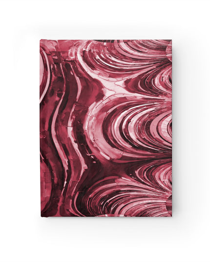Uzi Spiral Ruby 5" x 7" Journal - 128 Ruled Line pages