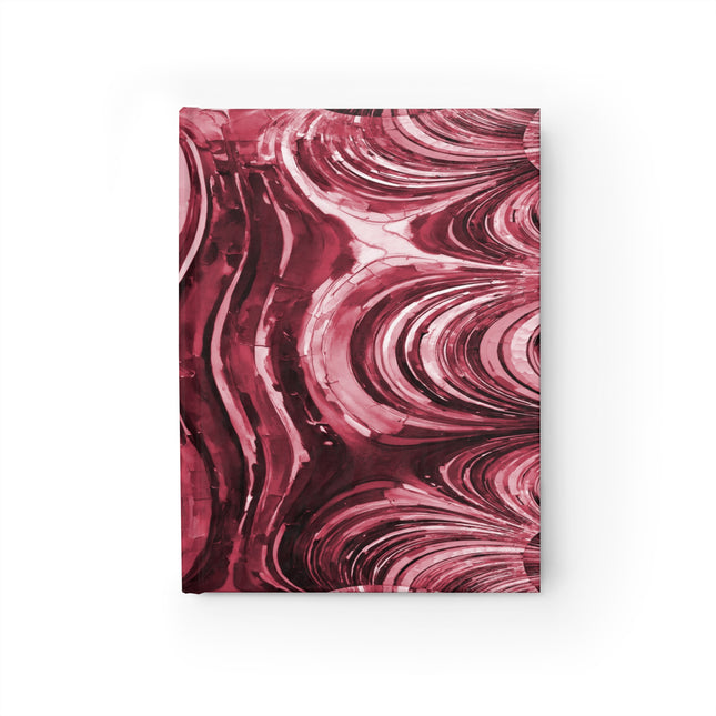 Uzi Spiral Ruby 5" x 7" Journal - 128 Ruled Line pages
