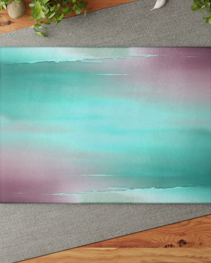 Green Sea Lavender Fog Glass Cutting Board, 11" x 15"