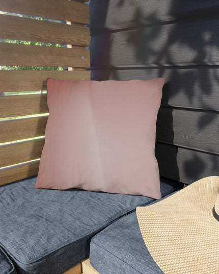 Rose Red Fade 16" x 16" Outdoor Pillow