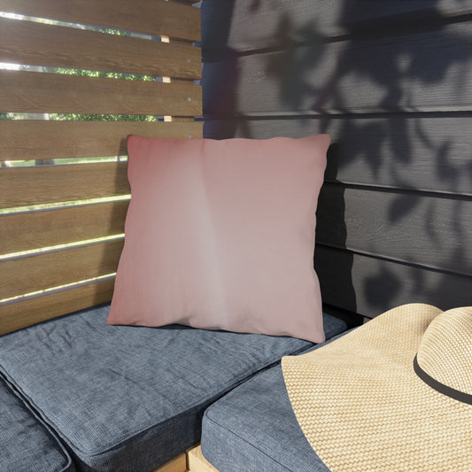 Rose Red Fade 16" x 16" Outdoor Pillow