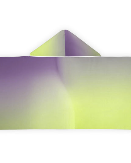 Purple Golden Fade Youth Hooded Towel, 24" x 48"