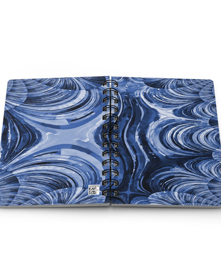Uzi Spiral Deep Blue Bound Journal, 5" x 7" 150 pages