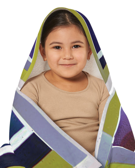 Zeta Shadow Youth Hooded Towel, 24" x 48"