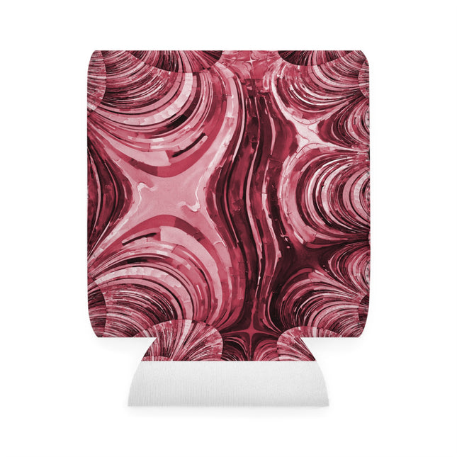 Uzi Spiral Ruby 12 oz Can Cooler Sleeve