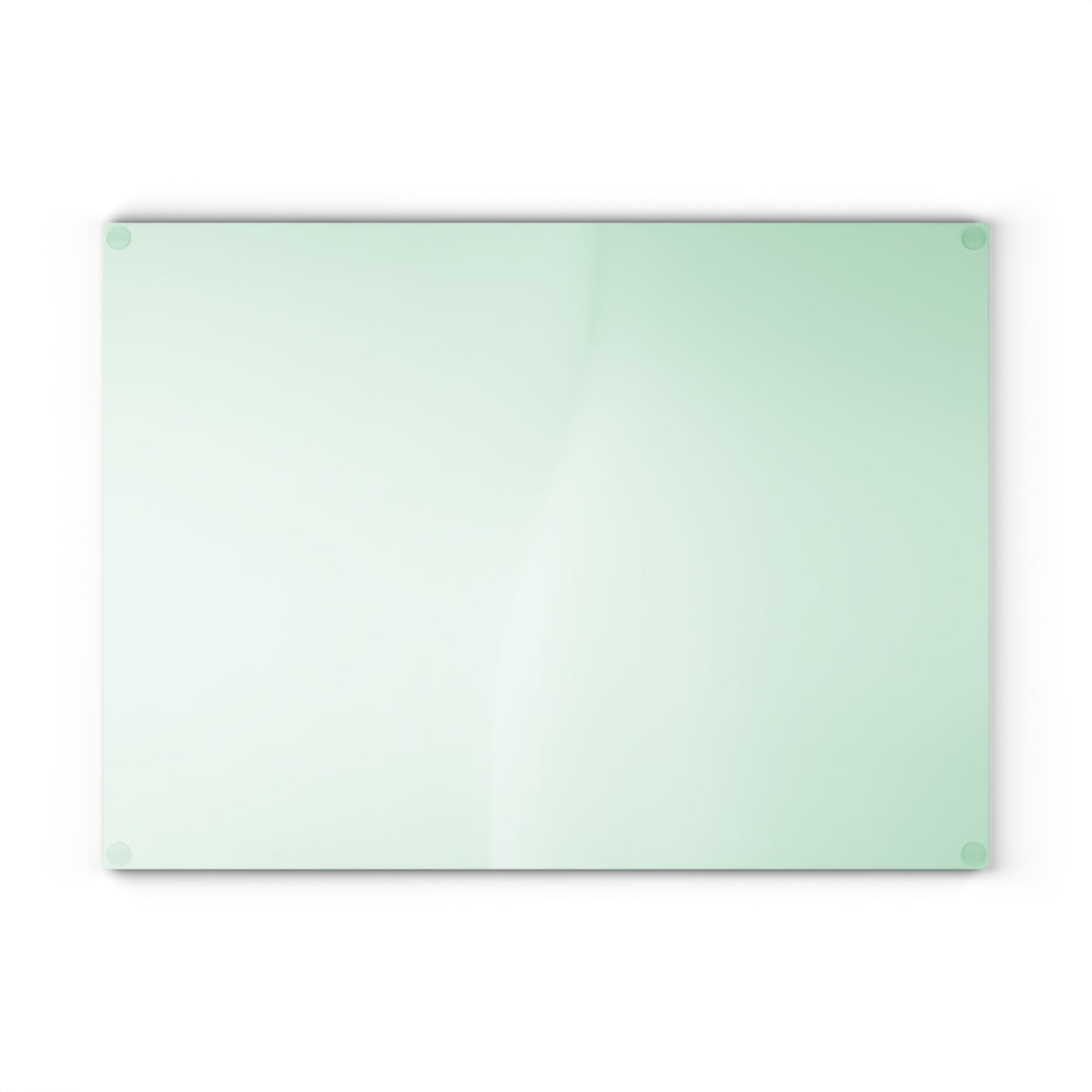 Mint Fade 11" x 15" Glass Cutting Board