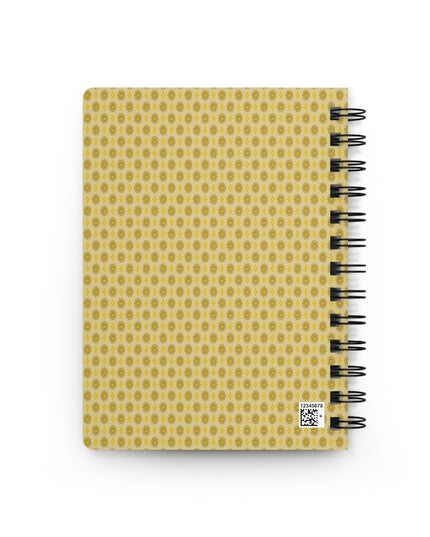 Lemongrass Star-crossed Bodies Spiral Bound Journal, 5" x 7" 150 pages