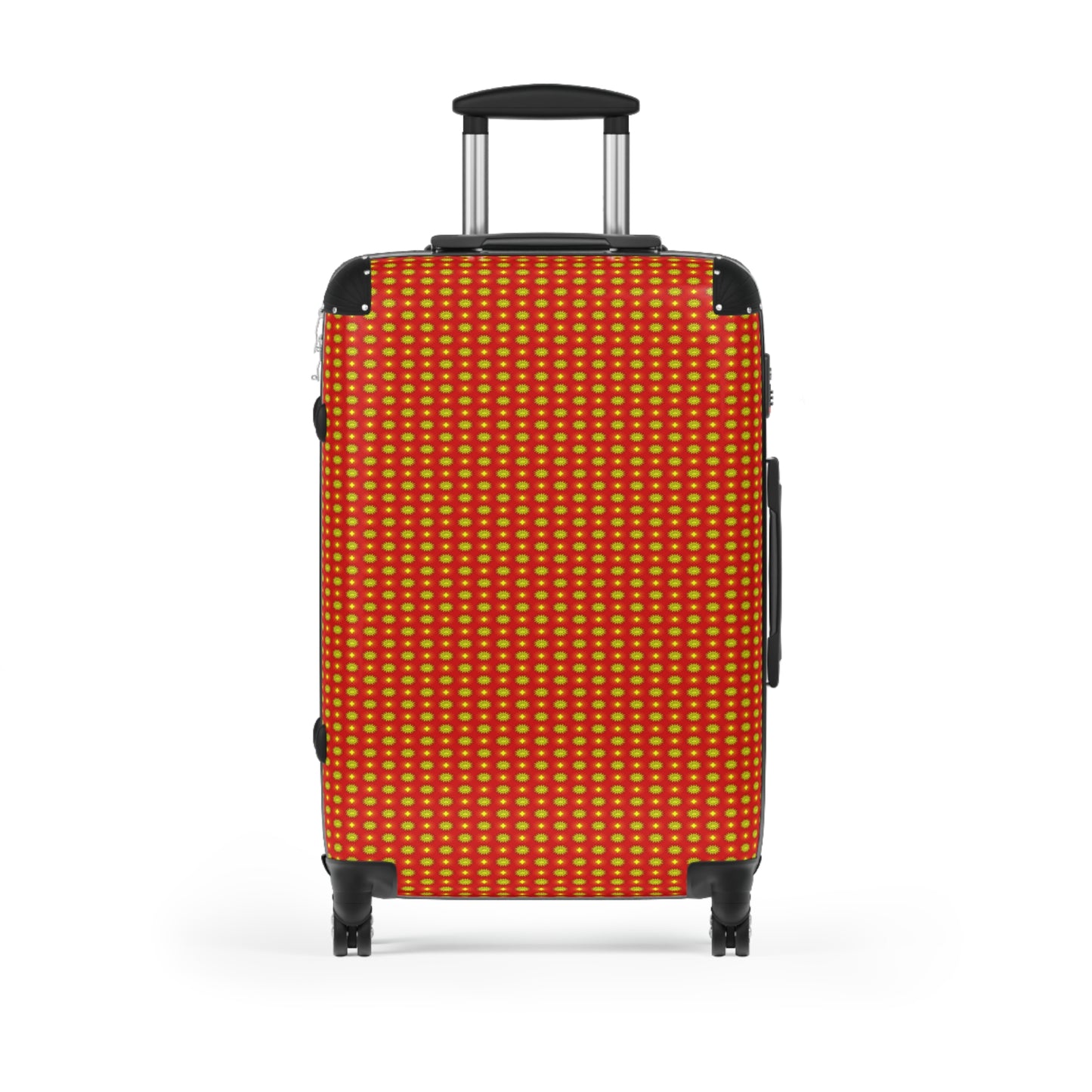 Late Evening Star-crossed Bodies Medium Suitcase with built in lock, 4 double-wheels, telescopic handle, and ABS back hard-shell