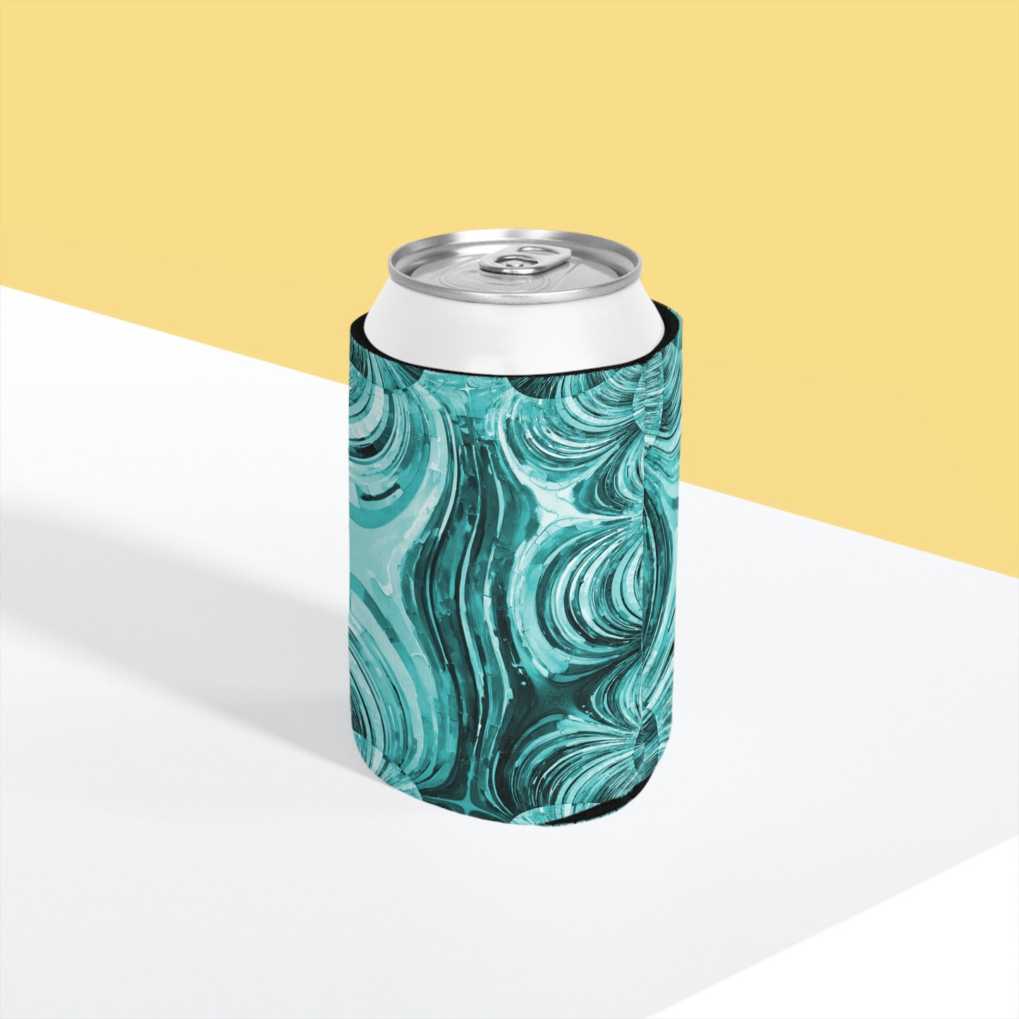 Uzi Spiral Tif 12 oz Can Cooler Sleeve