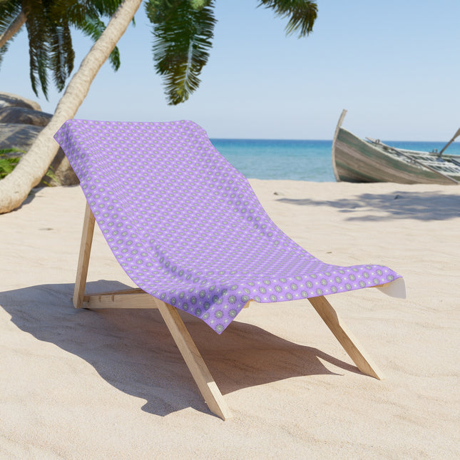 Lavender Star-crossed Bodies 30" x 60" Beach Towel