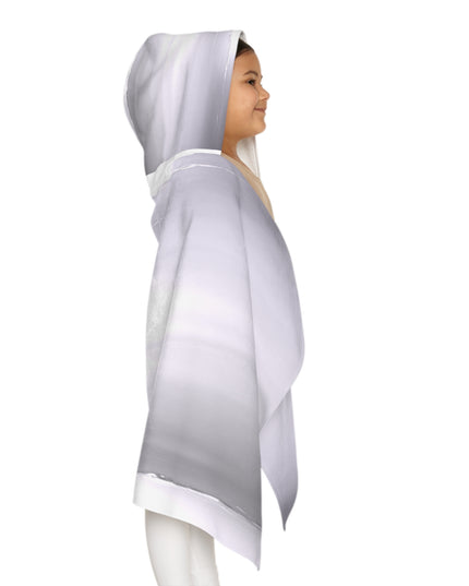 Sephia Sea Dark Fog Youth Hooded Towel, 24" x 48"