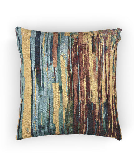 Striped Alpha Woven Pillow, 17" x 18"