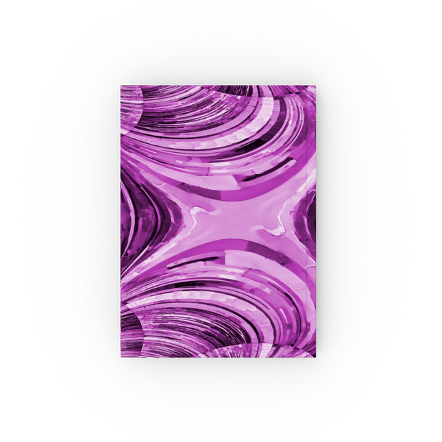 Uzi Spiral Powder Lavender 5.2" x 7.4" Hard Backed Journal with 128 blank pages