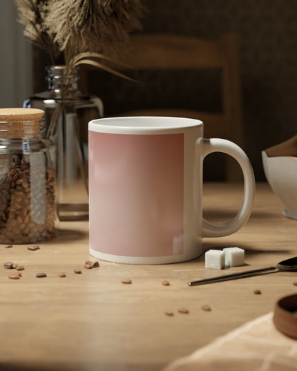 Rose Red Fade 20 oz White Glossy Jumbo Mug