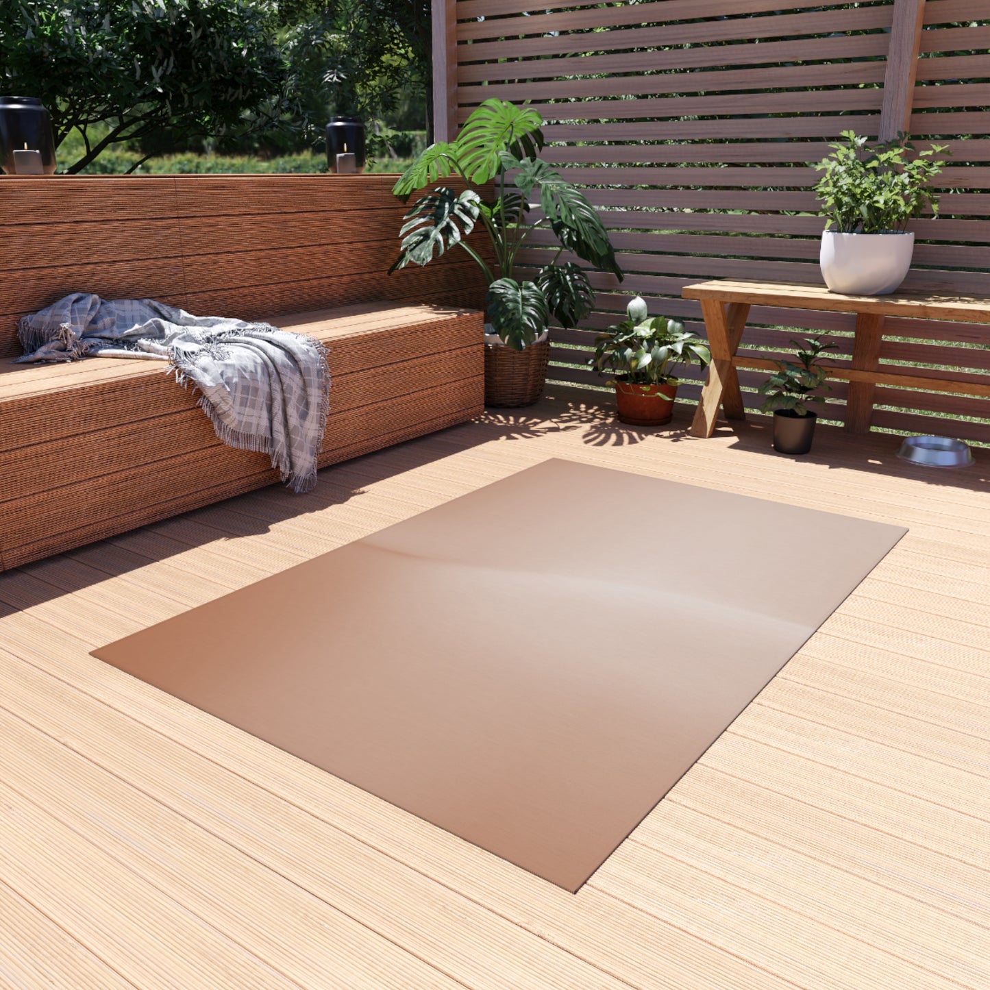 Soft Fade Outdoor Rug, 36" x 60"