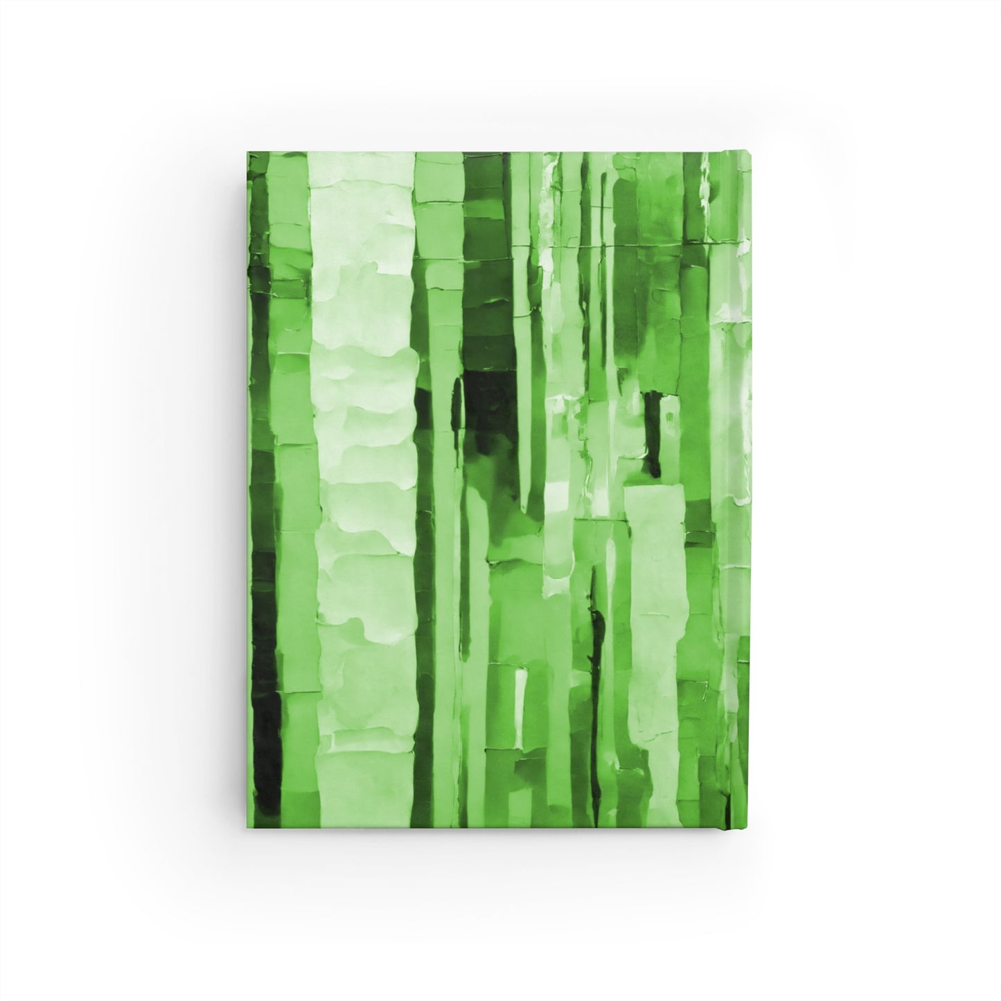 Striped Mint Pastel 5" x 7" Journal - 128 Blank pages