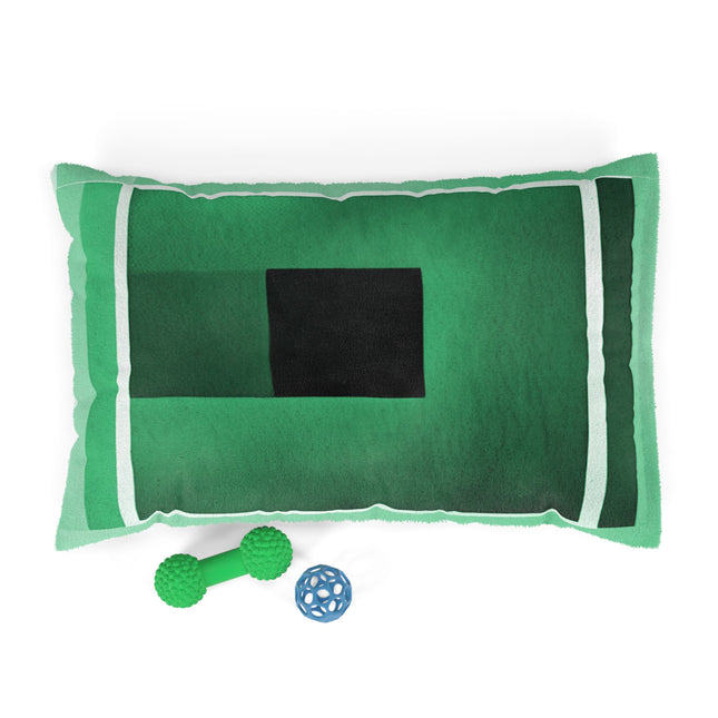 Mint Shadow 28" × 18" Pet Bed