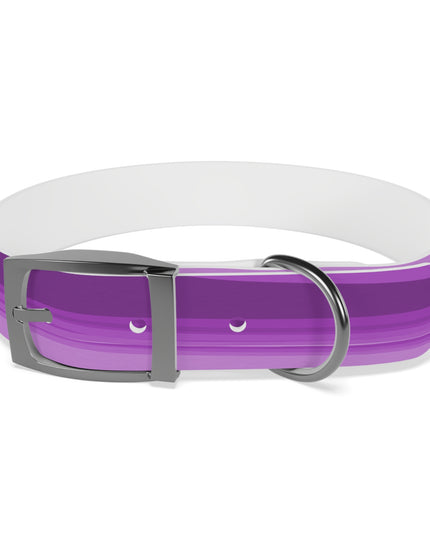 Wavey Purple Wavey Medium Dog Collar